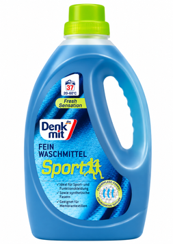 Гель для прання спортивного одягу Denkmit Sport, 1,5 л &mdash; 37 прань SH-0391 фото