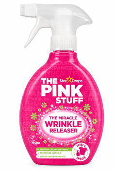 Спрей для розгладження складок на одязі The Pink Stuff Miracle Wrinkle Releaser, 500 мл SH-0506 фото