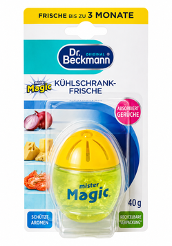 Поглинач запахів для холодильника Dr. Beckmann Mr. Magic, 40 г SH-0211 фото
