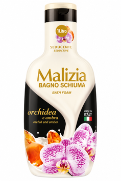 Гель-піна для ванни та душу Malizia &laquo;Орхідея та амбра&raquo;, 1 л SH-0571 фото