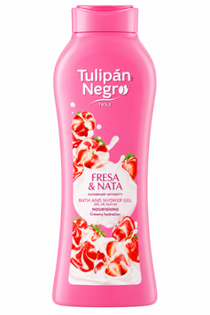 Гель для душу Tulip&aacute;n Negro &laquo;Полуниця та вершки&raquo;, 650 мл SH-0521 фото