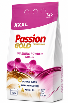 Пральний порошок Passion Gold Color XXXL, 135 прань, 8,1 кг SH-0276 фото