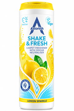 Пудра для освіження килимів Astonish Shake & Fresh &laquo;Лимонна свіжість&raquo;, 400 г SH-0526 фото