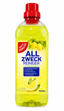 Універсальний засіб для прибирання Gut & G&uuml;nstig Allzweck Reiniger Zitronenfrische 1л SH-0178 фото