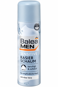 Піна для гоління Balea MEN Sensitive для чутливої шкіри, 300 мл SH-0631 фото