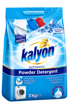 Пральний порошок Kalyon &laquo;Гірська свіжість&raquo; для кольорових і білих речей, 3 кг SH-0432 фото