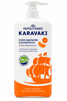 Гель для душу та піна для ванни Karavaki &laquo;Календула та мандарин&raquo;, 750 мл SH-0595 фото