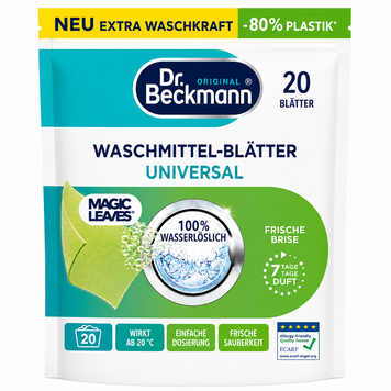 Універсальні листи для прання Dr. Beckmann Magic Leaves Universal, 20 шт SH-0091 фото