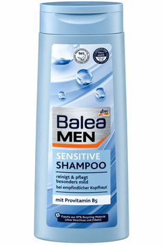 Шампунь Balea MEN Sensitive для чутливої шкіри голови, 300 мл SH-0348 фото