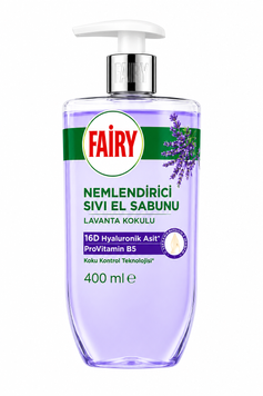 Зволожувальне рідке мило для рук Fairy з ароматом лаванди, 400 мл SH-0099 фото